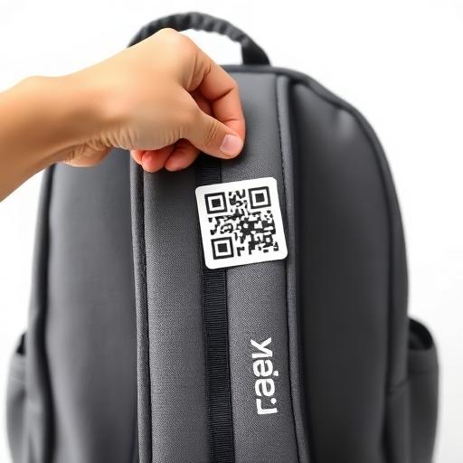 Attach QR tag